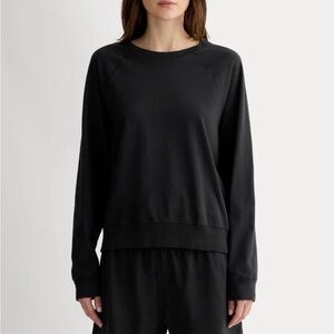 Everlane Black Crewneck Sweatshirt Women’s XS